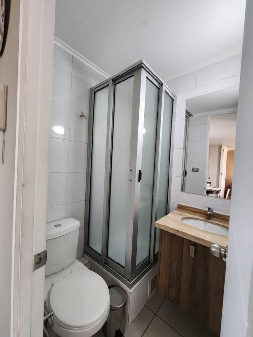 Acogedor Apartamento En Centro De Santiago. Exteriör bild