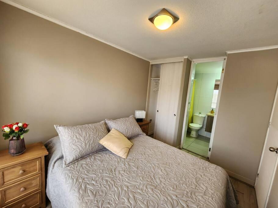 Acogedor Apartamento En Centro De Santiago. Exteriör bild