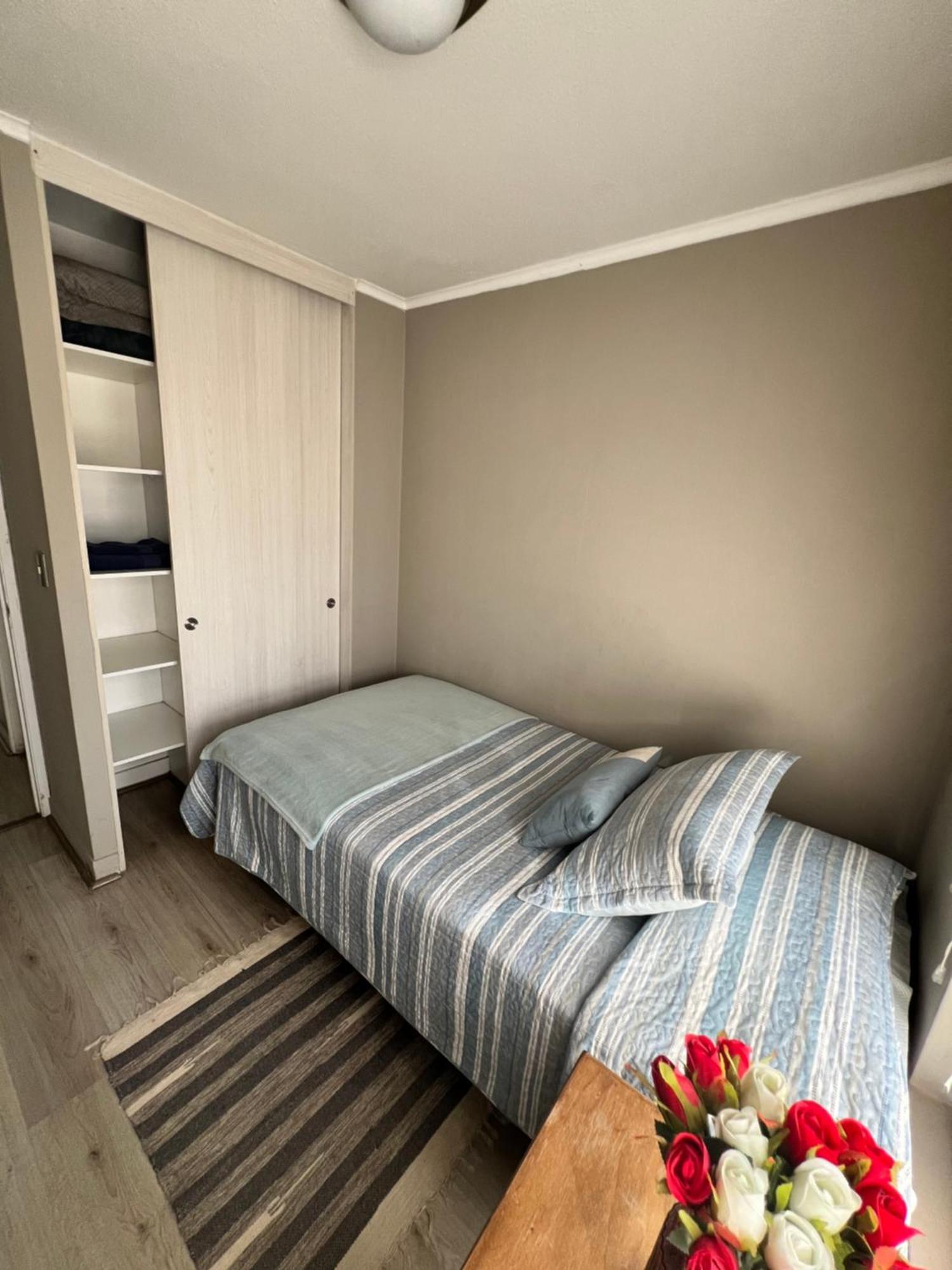 Acogedor Apartamento En Centro De Santiago. Exteriör bild