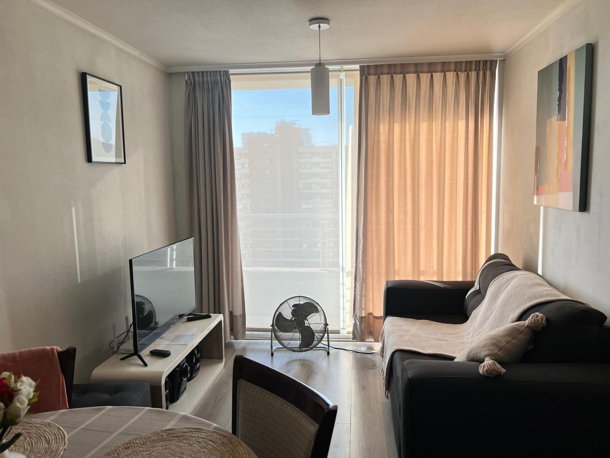 Acogedor Apartamento En Centro De Santiago. Exteriör bild